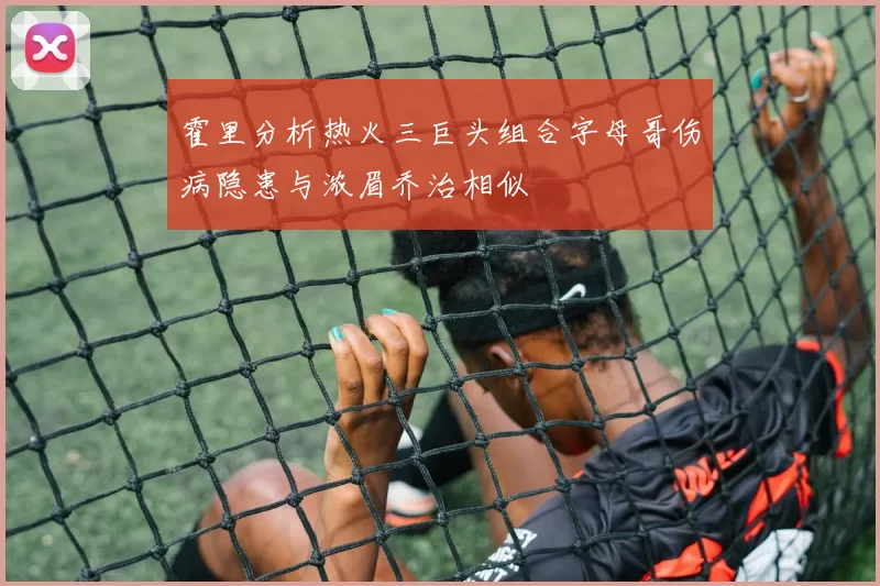 霍里分析热火三巨头组合字母哥伤病隐患与浓眉乔治相似
